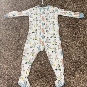 Magnetic Me Multicolor Animal Print Footie
